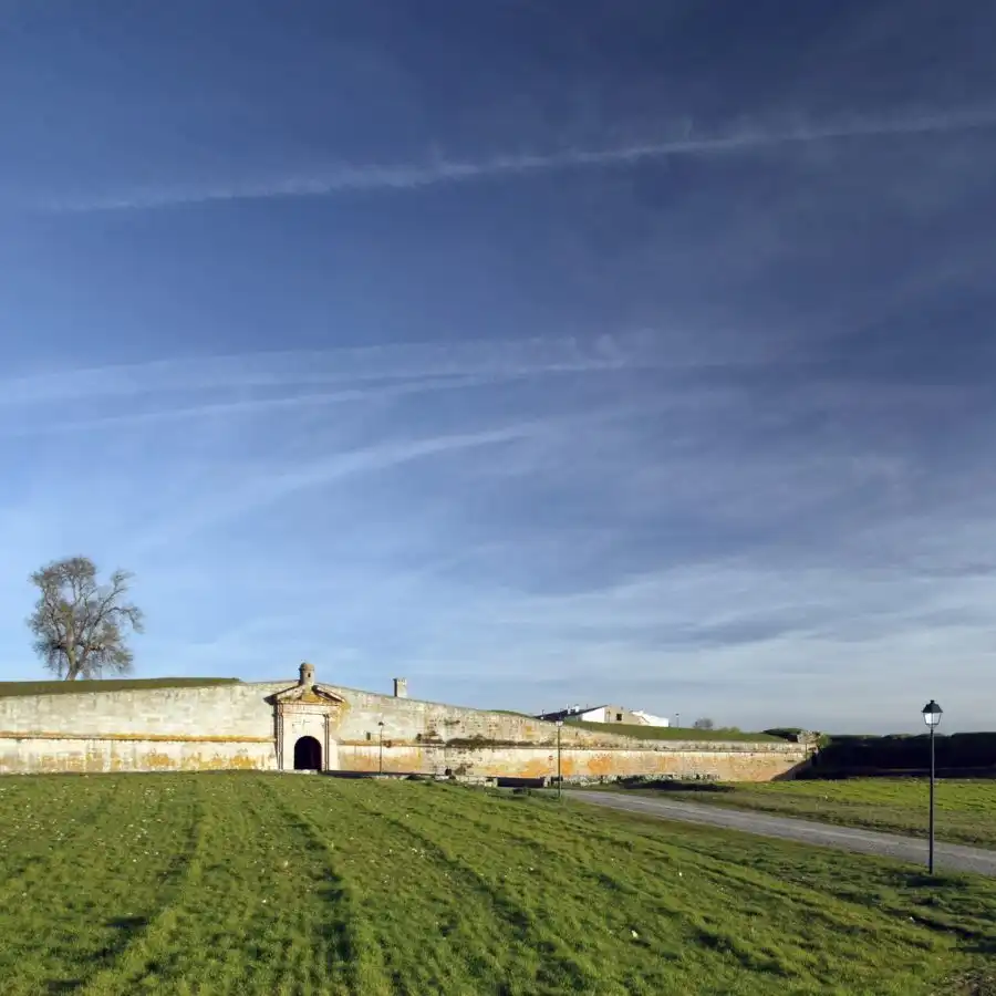 Misty photo of the gates of Almeida