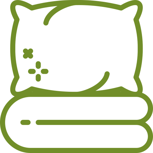 Extra pillows and blankets