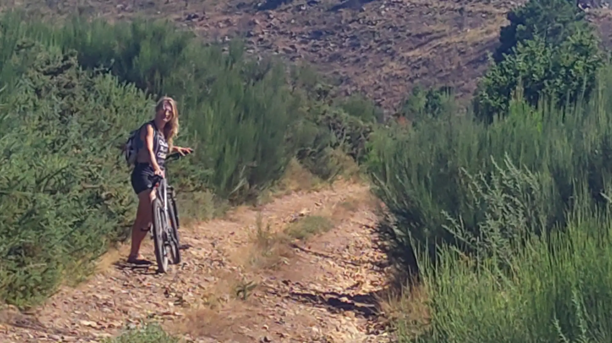Mountain biking