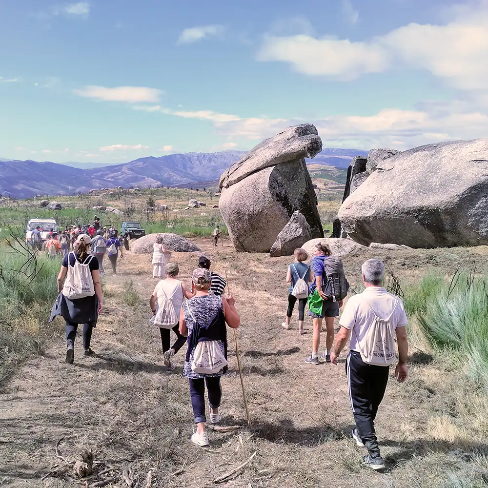 The active local community organizes several walks that everyone can join