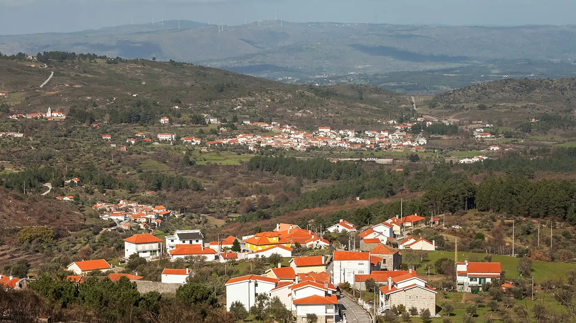 Cadafaz rustic mountain village surrounded by nature and silence