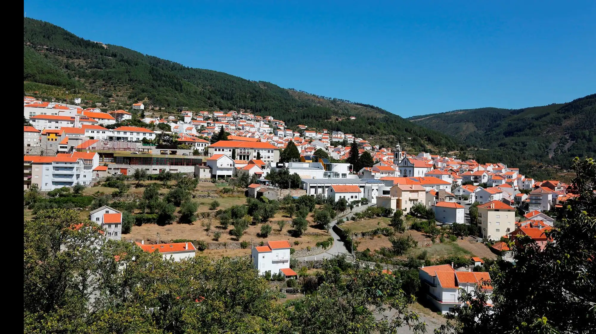 Manteigas nestled in the Zêzere Glacier Valley with spa and hiking trails