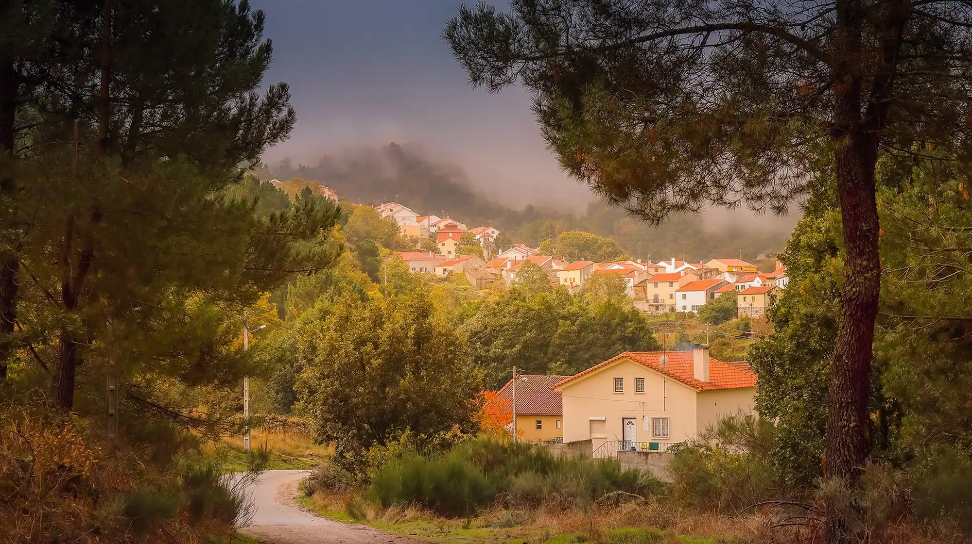Prados tiny Serra village with pastoral beauty and mountain views