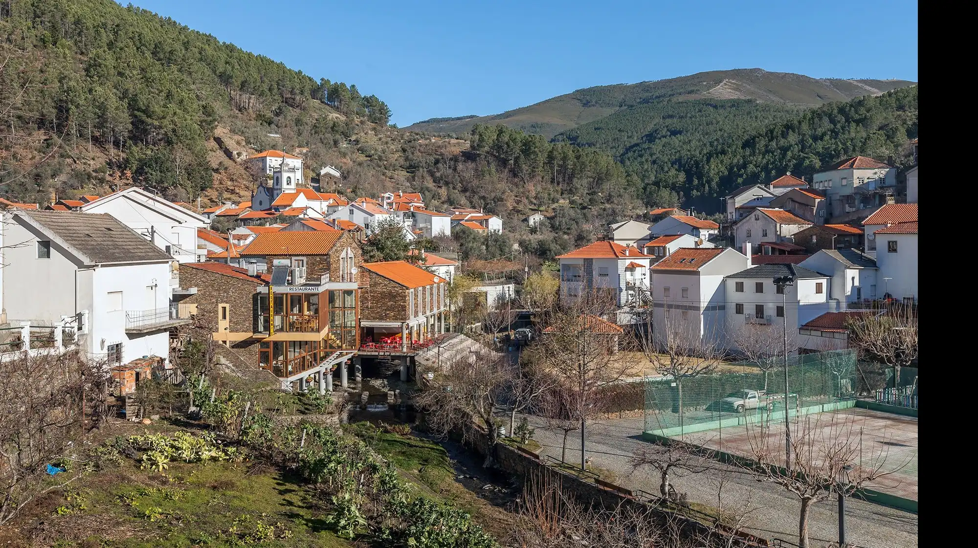 Sameiro quaint village near Manteigas with scenic hiking access