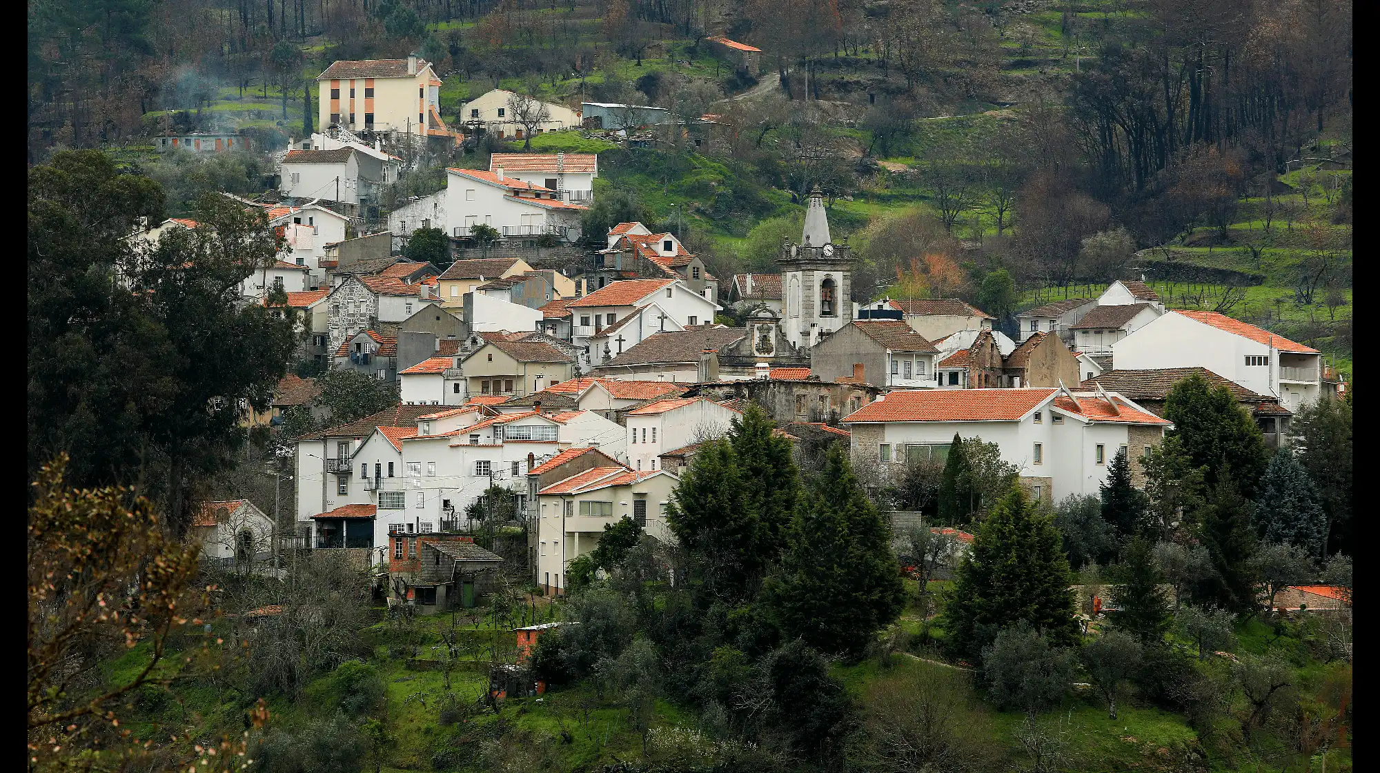 São Gião scenic village with cultural heritage and nearby Roman ruins
