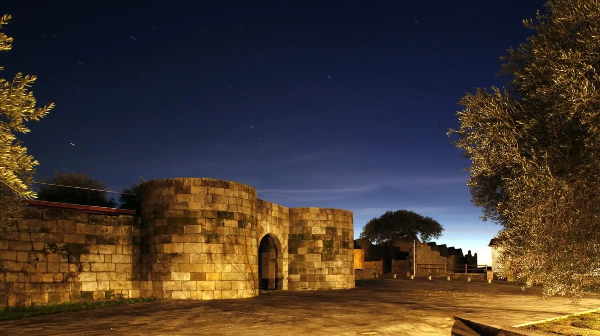 Idanha-a-Velha with Roman bridge ruins and archaeological landmarks