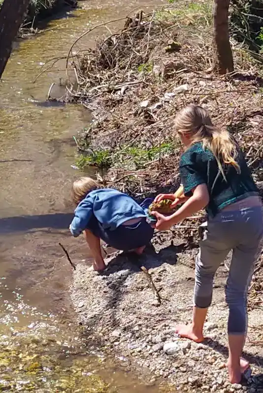 Water wheel engineering for children introducing low-tech hydropower concepts