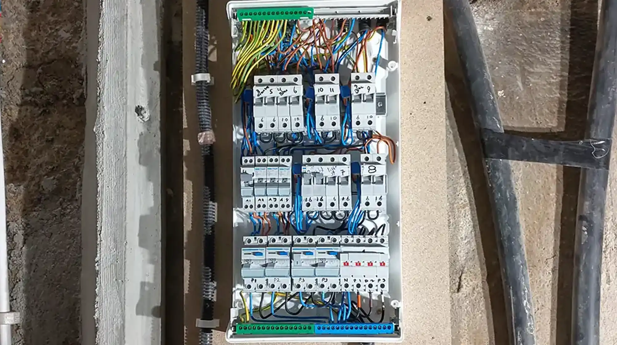 Reliable electricity infrastructure supporting eco living at Starbase18 B&B in Portugal