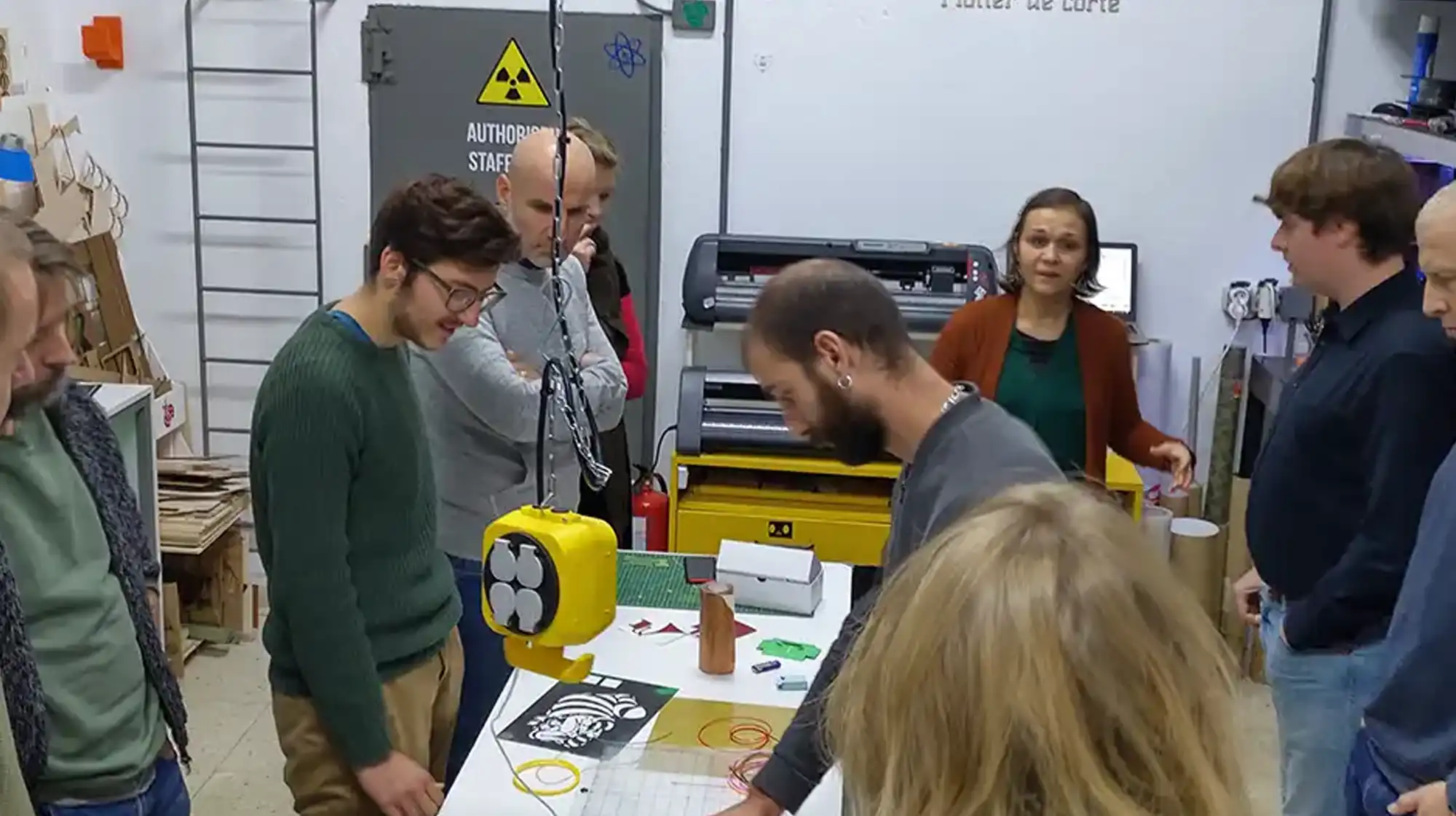 Maker space project for local crafts innovation and community building at Starbase18 B&B